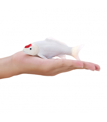 Koi Carp Tancho Toy  Realistic Fish Figurine