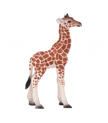 Giraffe Calf Toy  Realistic African Wildlife Figure