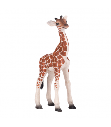 Giraffe Calf Toy  Realistic African Wildlife Figure