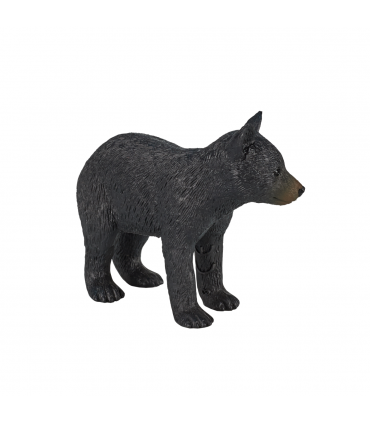 American Black Bear Cub Toy  Realistic Wildlife Model