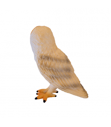 Barn Owl Toy  Realistic Nocturnal Bird Figurine