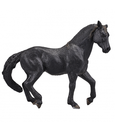 Andalusian Black Horse Toy  Realistic Equestrian Model