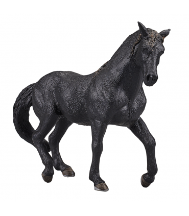 Andalusian Black Horse Toy  Realistic Equestrian Model