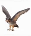 Great Horned Owl Toy  Realistic Bird of Prey Model