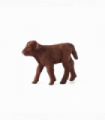 Highland Calf Toy  Realistic Farm Animal Figurine