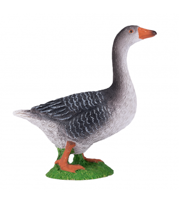 Goose Toy  Realistic Farmyard Bird Figurine