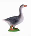 Goose Toy  Realistic Farmyard Bird Figurine