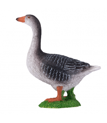 Goose Toy  Realistic Farmyard Bird Figurine