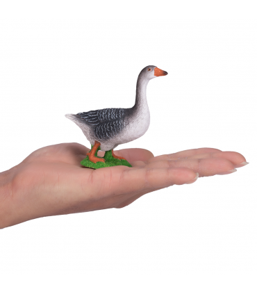 Goose Toy  Realistic Farmyard Bird Figurine