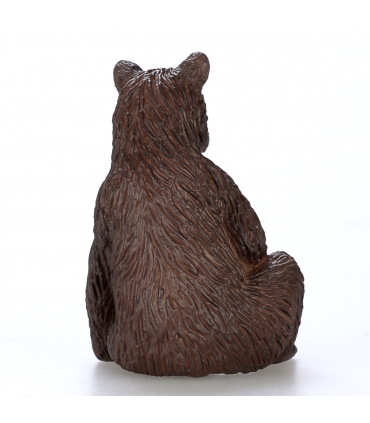 Grizzly Bear Cub Toy  Realistic Wildlife Animal Model