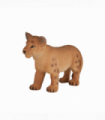 Lion Cub Standing Toy  Realistic Big Cat Figurine