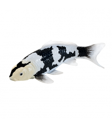 Koi Carp Shiro Utsuri Toy  Realistic Fish Figurine