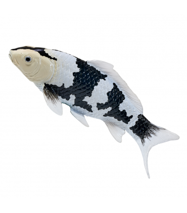 Koi Carp Shiro Utsuri Toy  Realistic Fish Figurine