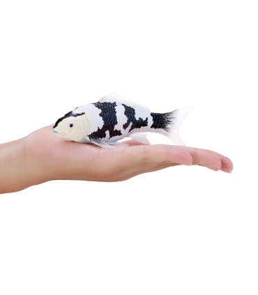 Koi Carp Shiro Utsuri Toy  Realistic Fish Figurine