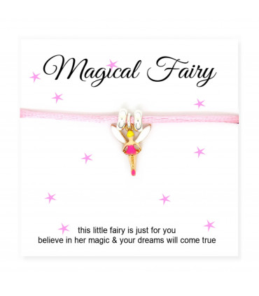Magical Fairy Cord Bracelet & Card