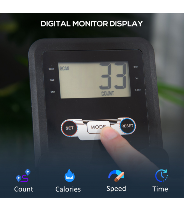 Magnetic Foldable Rower w/ 16-Level Adjustable Resistance for Home, Gym