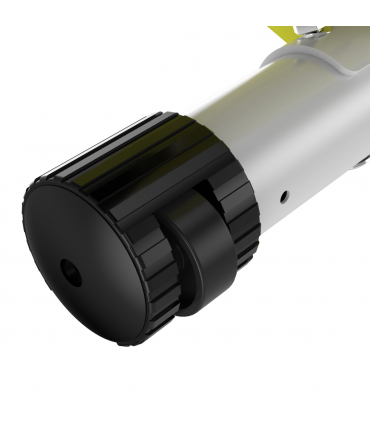 Exercise Bike Yellow White Magnetic Resistance Adjustable Seat Foldable Metal