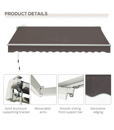 Manual Retractable Awning