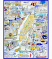 Map of New York City - Tim Bulmer 1000 Piece Jigsaw Puzzle