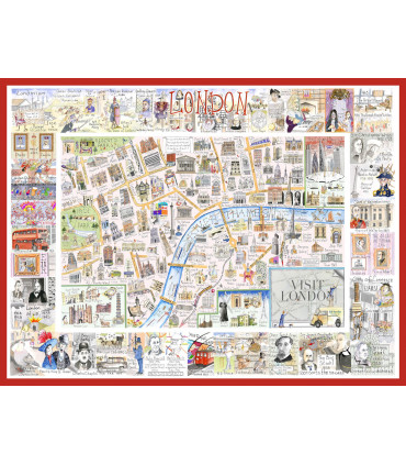 London - Tim Bulmer 1000 piece Jigsaw