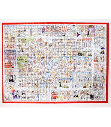 London - Tim Bulmer 1000 piece Jigsaw