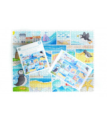A Day at the Seaside 1000 Piece Jigsaw Puzzle