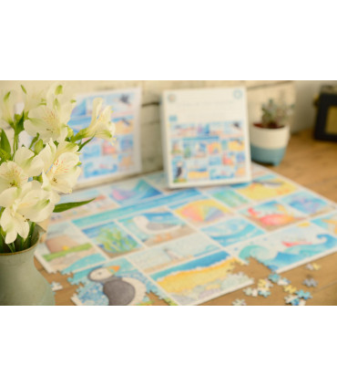 A Day at the Seaside 1000 Piece Jigsaw Puzzle