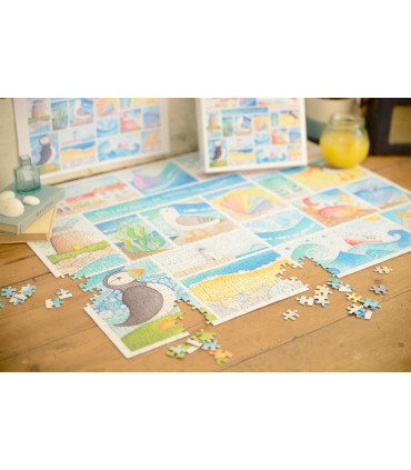 A Day at the Seaside 1000 Piece Jigsaw Puzzle