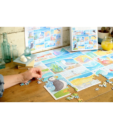A Day at the Seaside 1000 Piece Jigsaw Puzzle