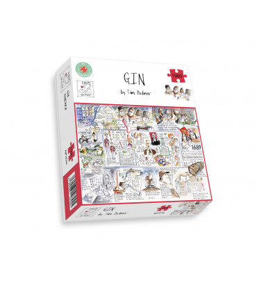 Gin - Tim Bulmer 1000 Piece Jigsaw Puzzle