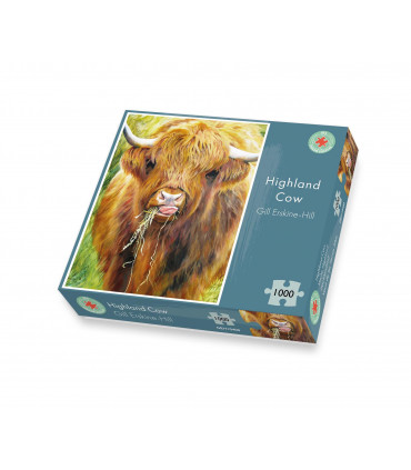 Highland Cow, 1000 Piece Jigsaw Puzzle