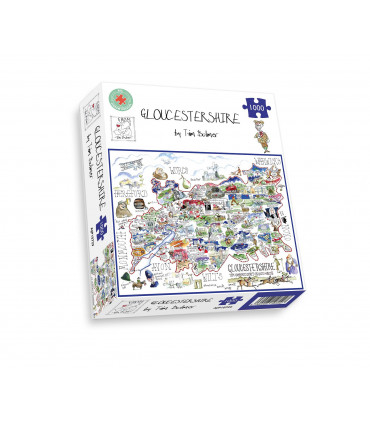 Gloucestershire - Tim Bulmer 1000 piece Jigsaw