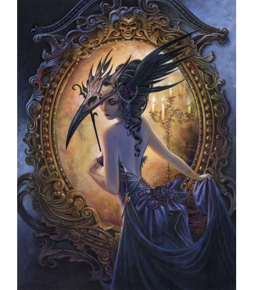 Masque of the Black Rose 1000 Piece Jigsaw Puzzle