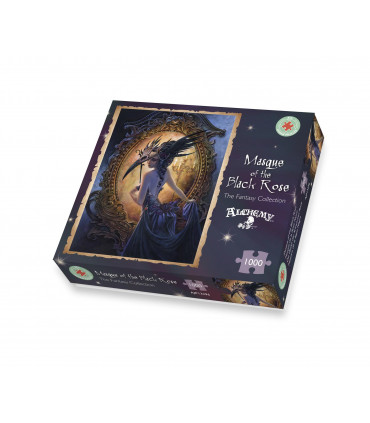 Masque of the Black Rose 1000 Piece Jigsaw Puzzle