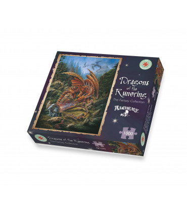 Dragons of the Runering 1000 Piece Jigsaw Puzzle