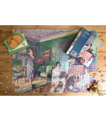 Madame Andre Wormser and her Children - National Gallery 1000 Piece Jigsaw Puzzle