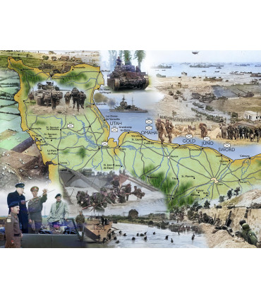 Imperial War Museum D-Day 1000 Piece Jigsaw Puzzle