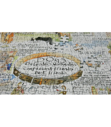Dogs - Tim Bulmer 1000 piece jigsaw puzzle