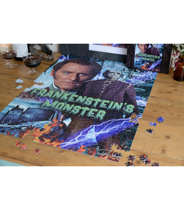 Frankenstein's Monster 1000 Piece Jigsaw Puzzle