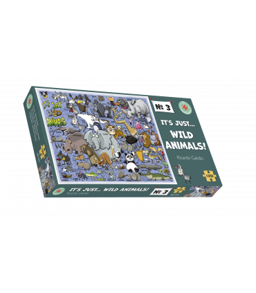 It's Just Wild Animals, Ricardo Galvao, 1000 Piece Jigsaw Puzzle