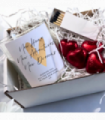 Gold Heart New Home Candle Gift Set | Housewarming Gift Box | New Home Couples Present | New Home Candle | First Home Gift UK
