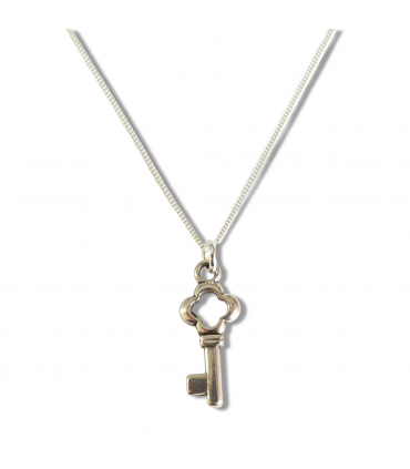 Key Silver Necklace