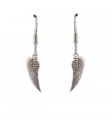 Angel Feather Drop Earrings - Thinking Of You Gift