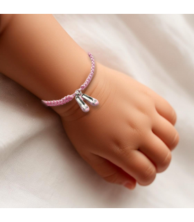 Girls Ballet Shoes Friendship Bracelet - Gift for Dancers