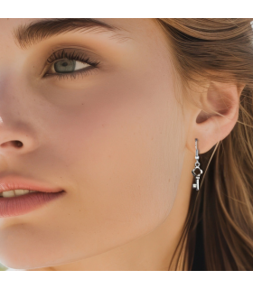 Key Drop Earrings - Perfect for Accessory Wear