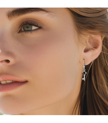 Key Drop Earrings - Perfect for Accessory Wear