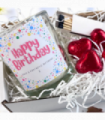 Happy Birthday Dotty Candle Gift Set | Birthday Gift Box For Her | Personalised Birthday Gift | Birthday Gift Hamper | Sisters Birthday Gift