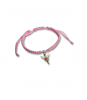 Girls Pink Fairy Friendship Bracelet