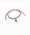 Girls Pink Fairy Friendship Bracelet