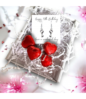 Happy 18th Birthday Earrings Mini Gift Hamper